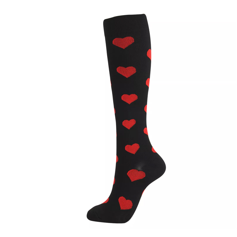 Lot De 2 Paires De Chaussettes Hautes Rayées Noir/blanc Pour Femme - Pour Halloween, Noël, Cosplay