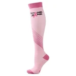 Chaussettes de Contention Infirmière "Think Pink"