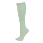 Chaussettes de Contention Unies Vert Pastel